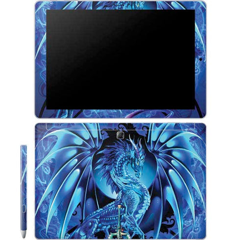 Ruth Thompson Ice Dragon Galaxy Book 12in Skin
